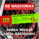 SB-Waschmax Aktion im FEBRUAR